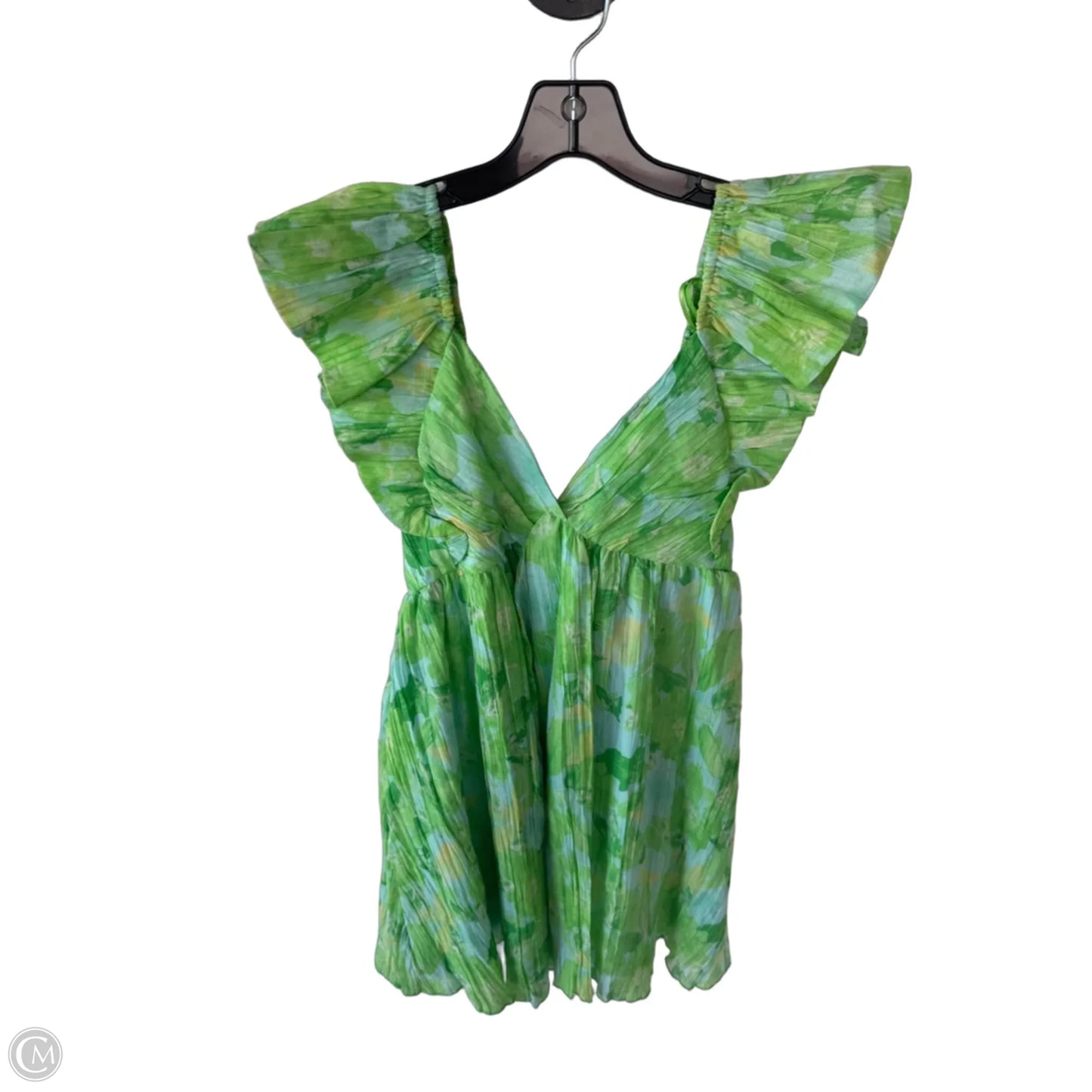 Dress Party Short By Cmc In Green, Size: S