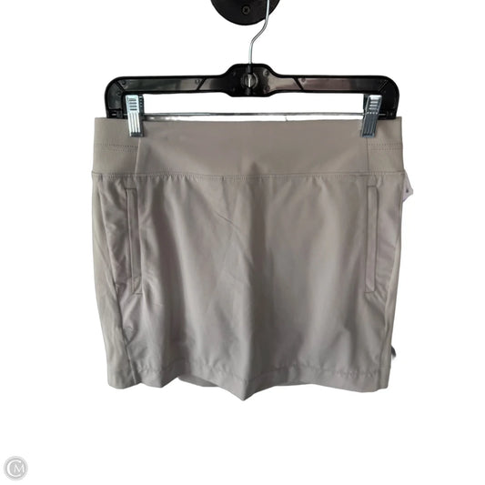 Athletic Skort By Athleta In Beige, Size: 8