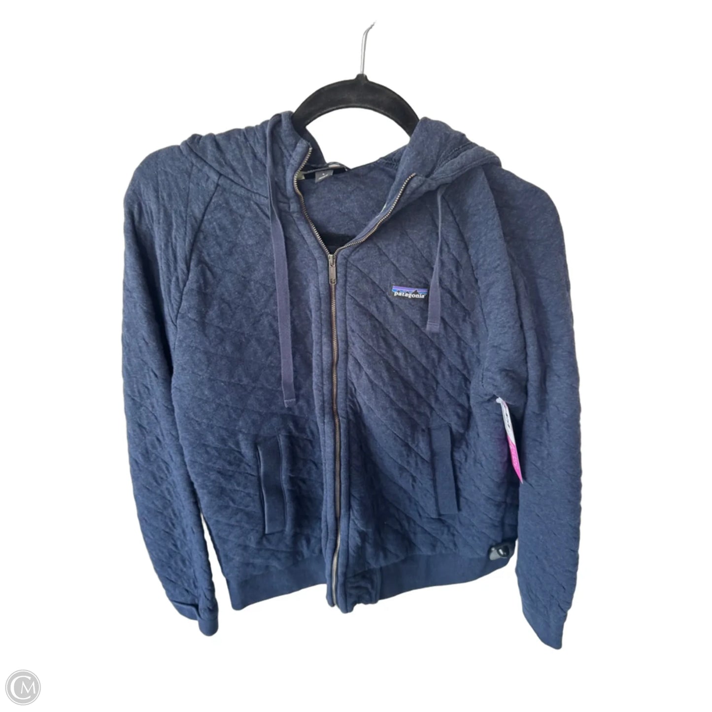 Sweatshirt Hoodie By Patagonia In Blue, Size: L