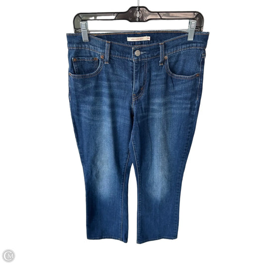 Jeans Boot Cut By Levis In Blue Denim, Size: 2
