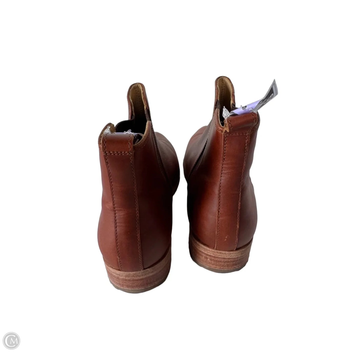 Boots Ankle Flats By Cmc In Brown, Size: 8.5