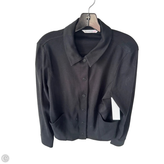 Jacket Other By Isaac Mizrahi Live Qvc In Black, Size: S