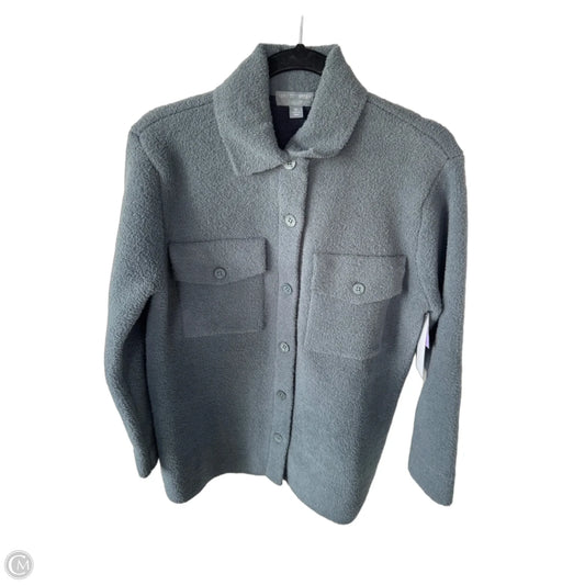 Jacket Shirt By Barefoot Dreams In Blue, Size: Xs