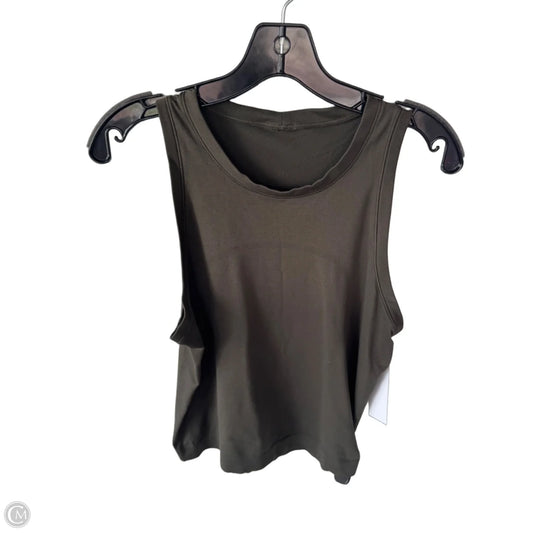 Athletic Tank Top By Lululemon In Green, Size: M