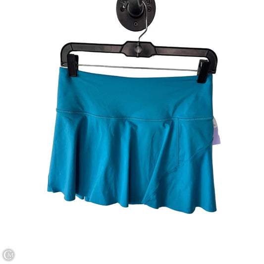 Athletic Skort By Athleta In Blue, Size: 4