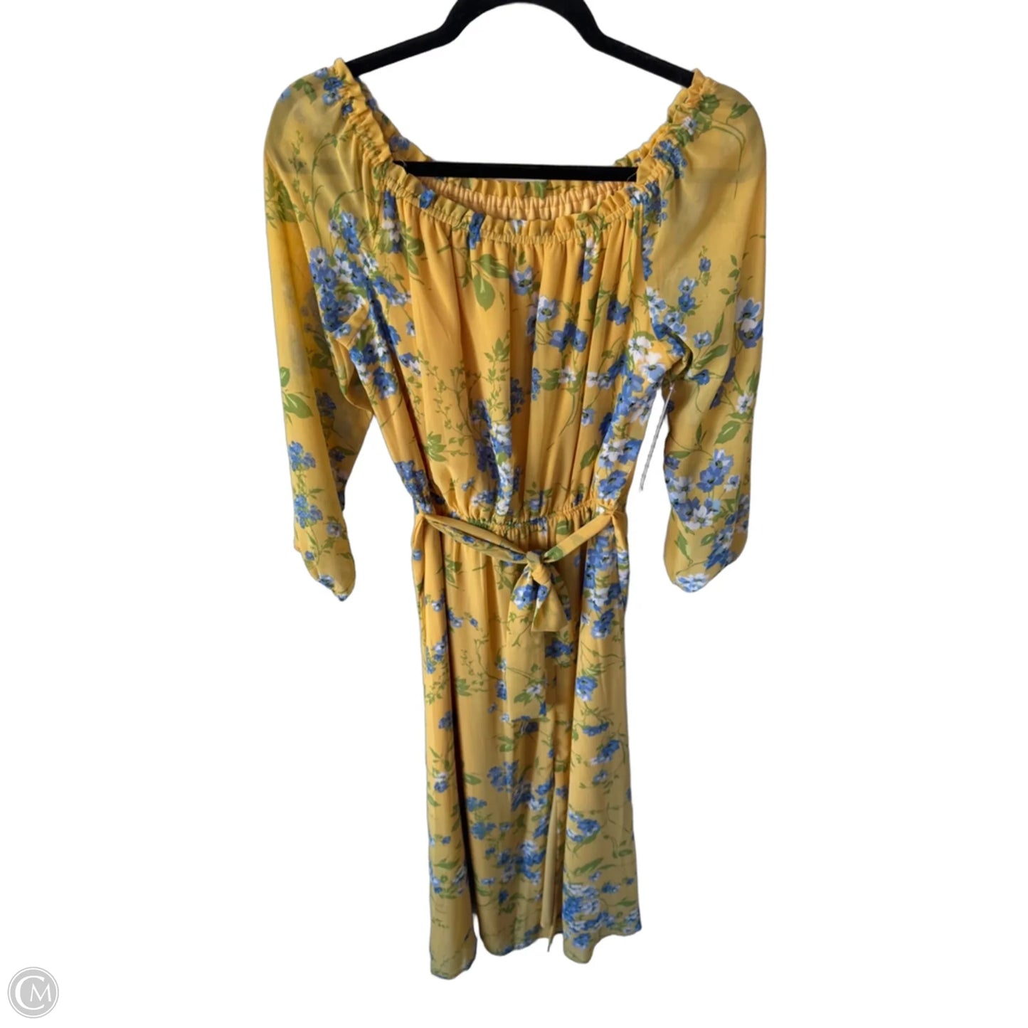 Dress Casual Maxi By Inc In Yellow, Size: Xs