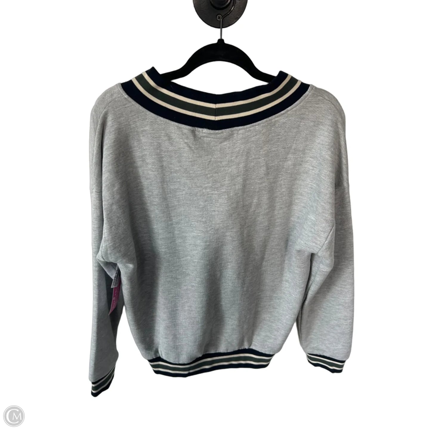 Sweatshirt Crewneck By Evereve In Grey, Size: M