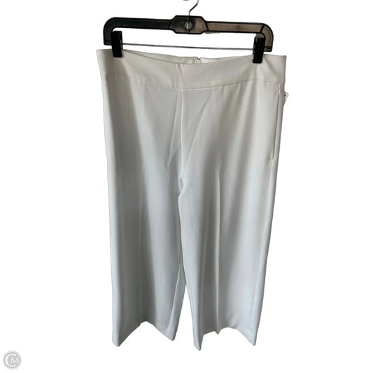 Pants Wide Leg By Banana Republic In White, Size: 10
