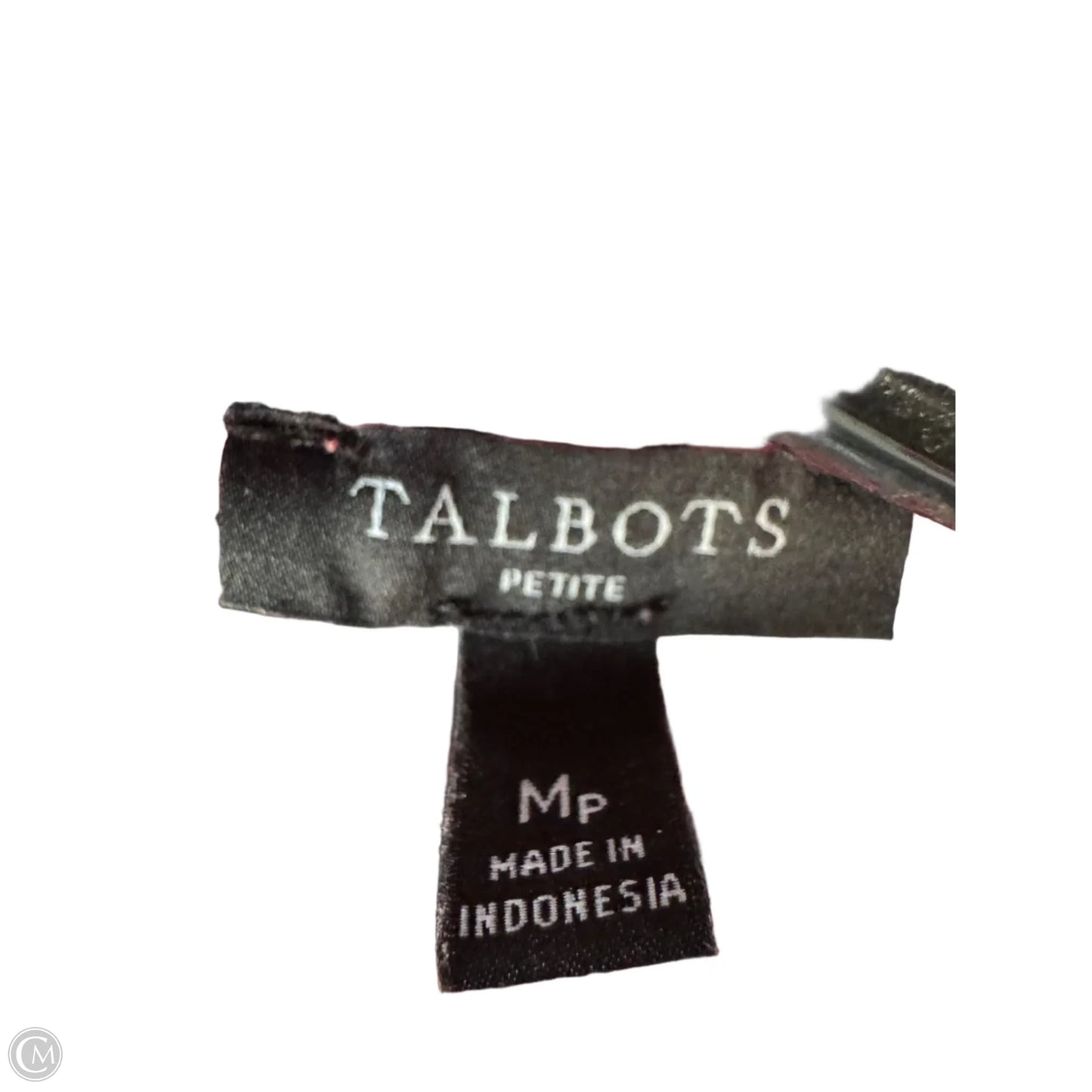 Top Long Sleeve By Talbots In Pink, Size: Mp