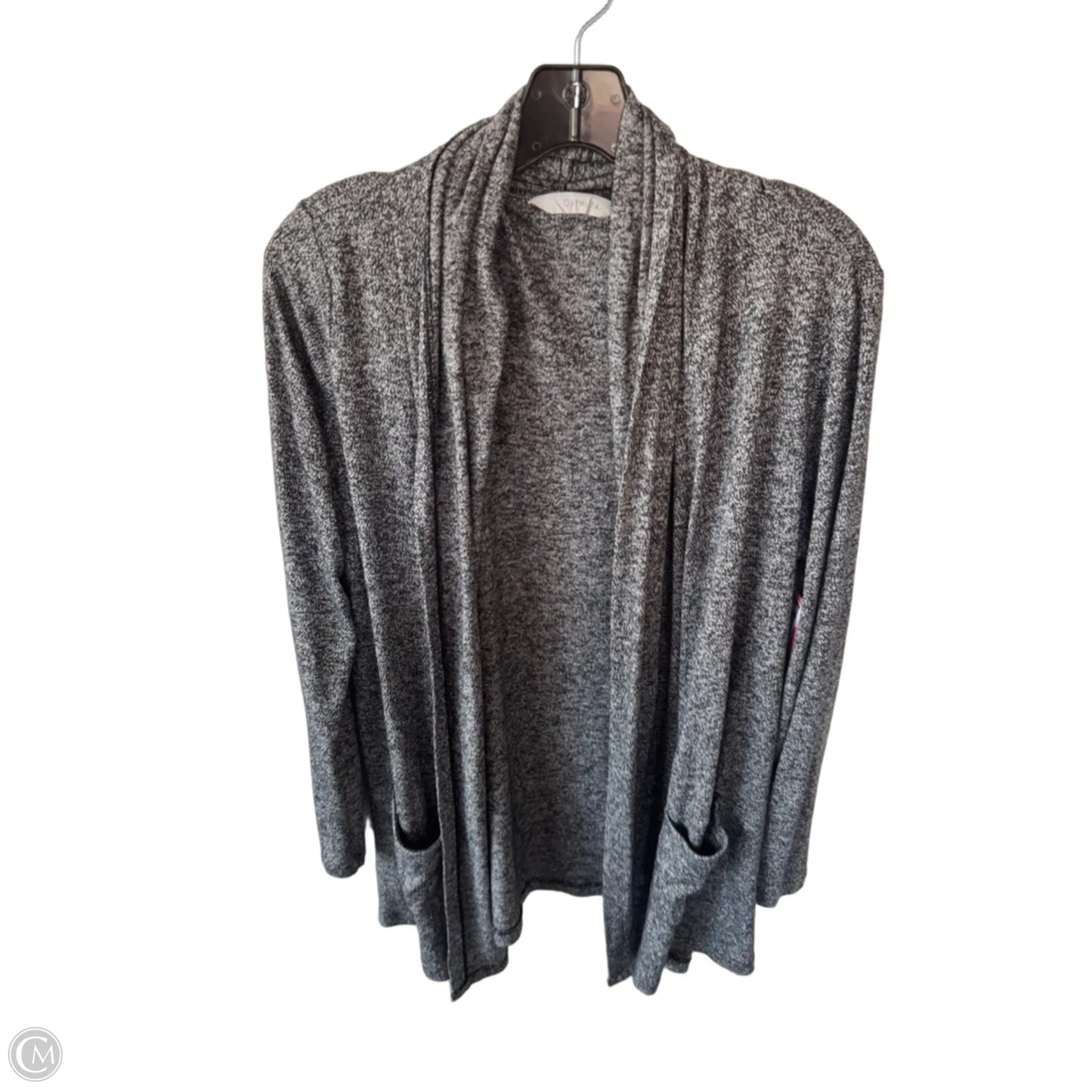 Cardigan By Athleta In Black & Grey, Size: M