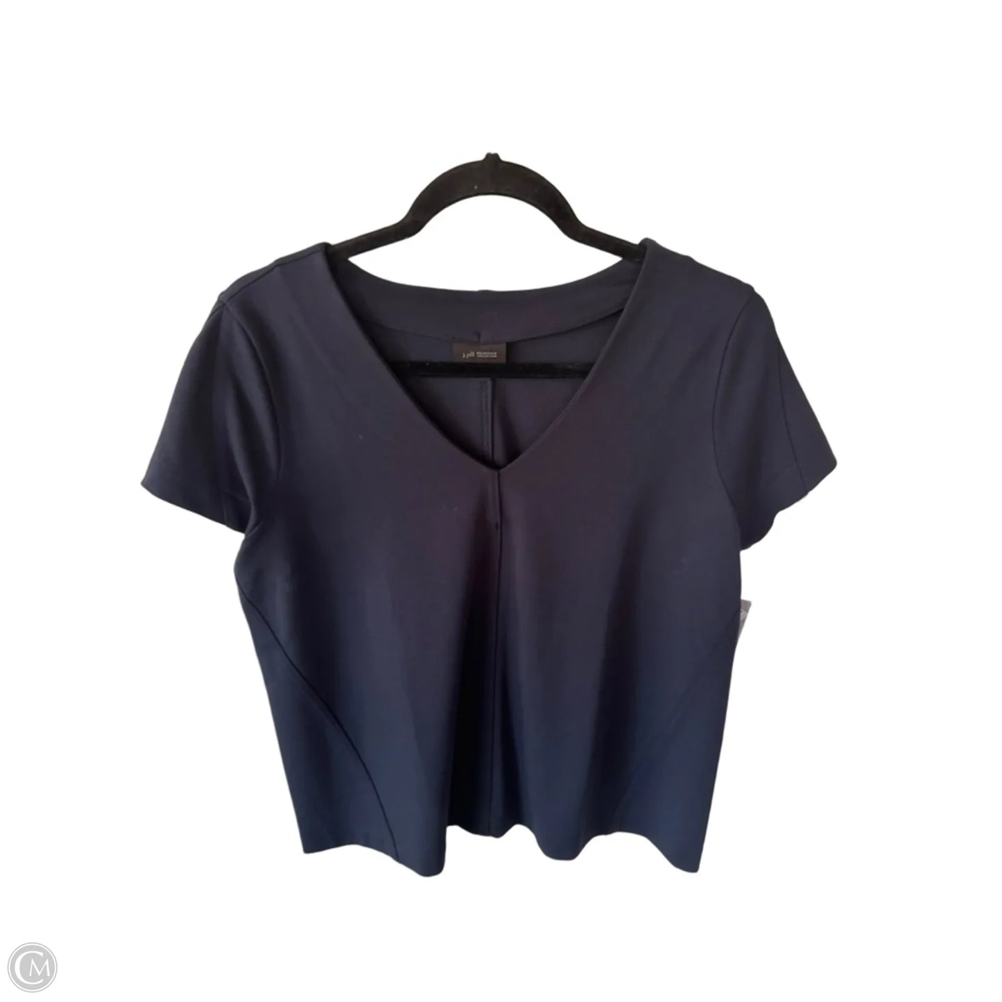 Top Short Sleeve By J. Jill In Navy, Size: Sp
