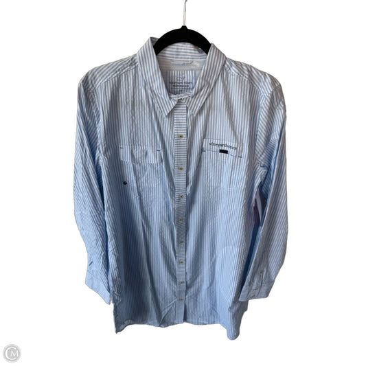 Swimwear Cover-up By Vineyard Vines In Blue & White, Size: L