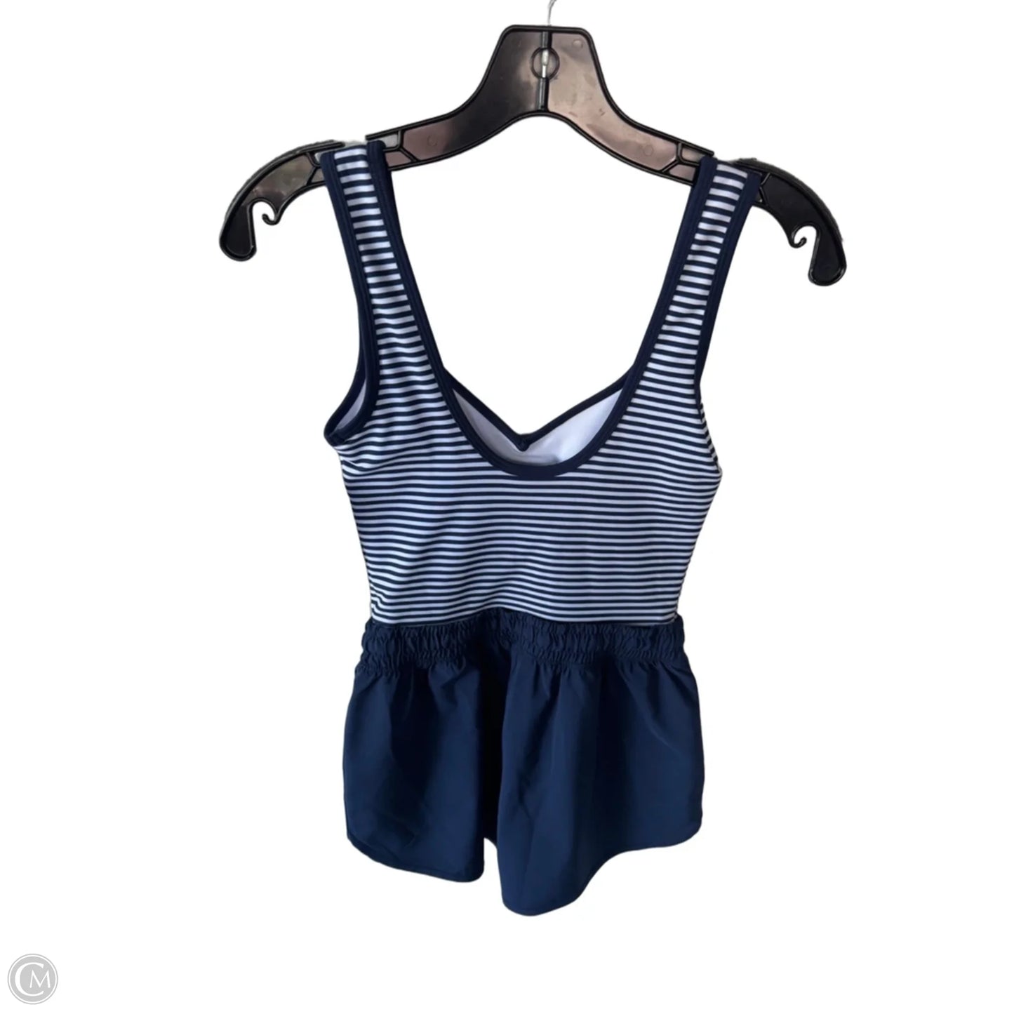 Romper By Cmc In Blue & White, Size: Xs