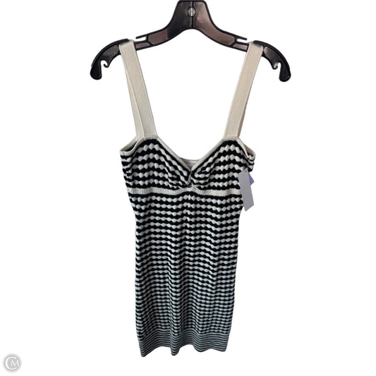 Dress Casual Midi By Ramy Brook In Black & Cream, Size: M