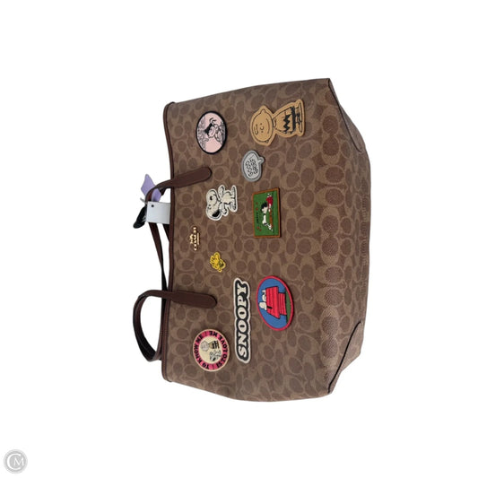 Tote Designer By Coach, Size: Large