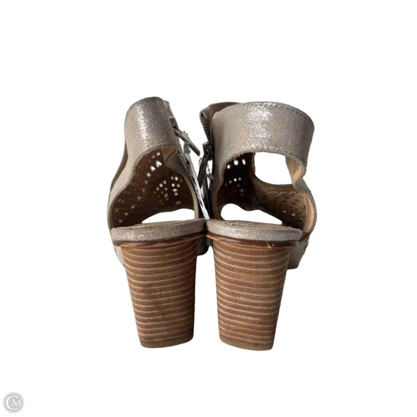 Shoes Heels Block By Vince Camuto In Grey, Size: 8.5