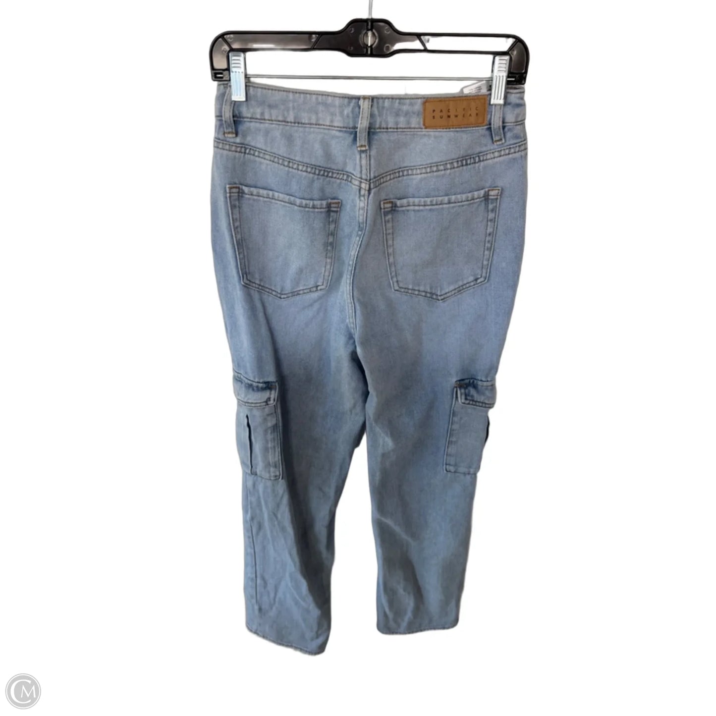 Jeans Straight By Pacsun In Blue Denim, Size: 4