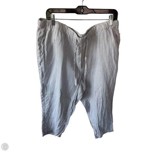 Pants Linen By Pure Jill In Beige, Size: 16