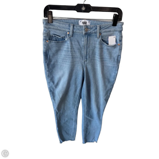 Jeans Skinny By Paige In Blue Denim, Size: 6