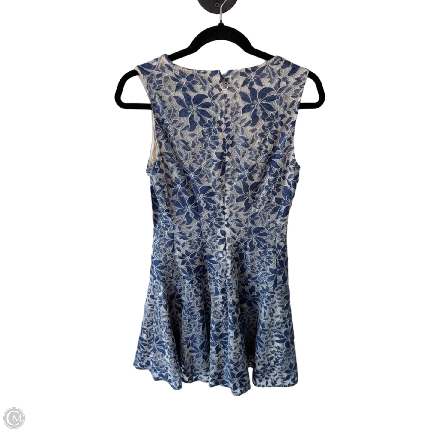 Dress Party Short By Tommy Hilfiger In Blue & White, Size: S