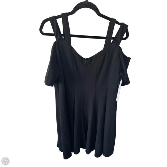 Dress Work By Lane Bryant In Black, Size: 1x