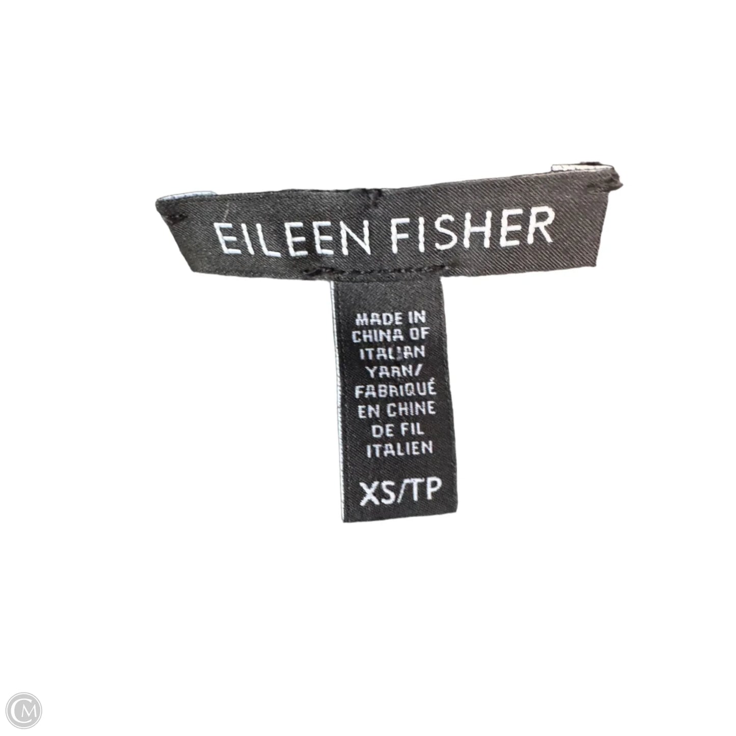 Sweater Cardigan By Eileen Fisher In Grey, Size: Xs