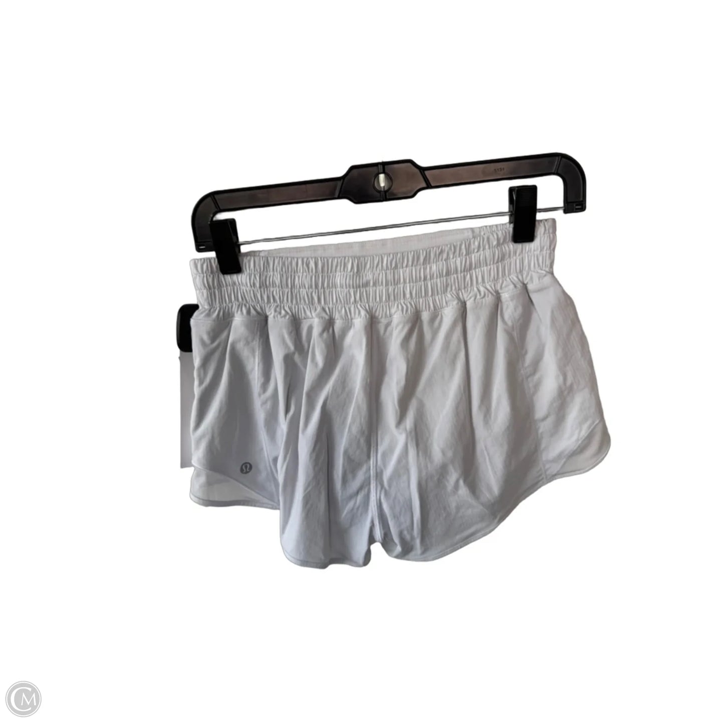 Athletic Shorts By Lululemon In White, Size: 6
