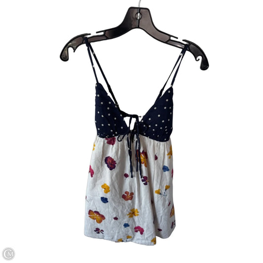 Dress Casual Short By Abercrombie And Fitch In Blue & Cream, Size: Xs