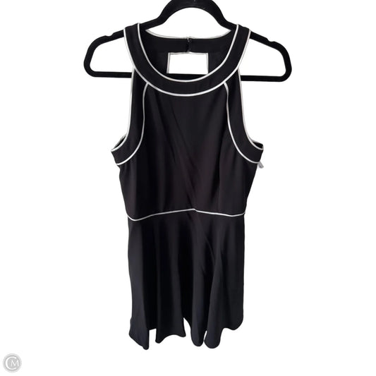 Dress Party Midi By White House Black Market In Black & White, Size: L
