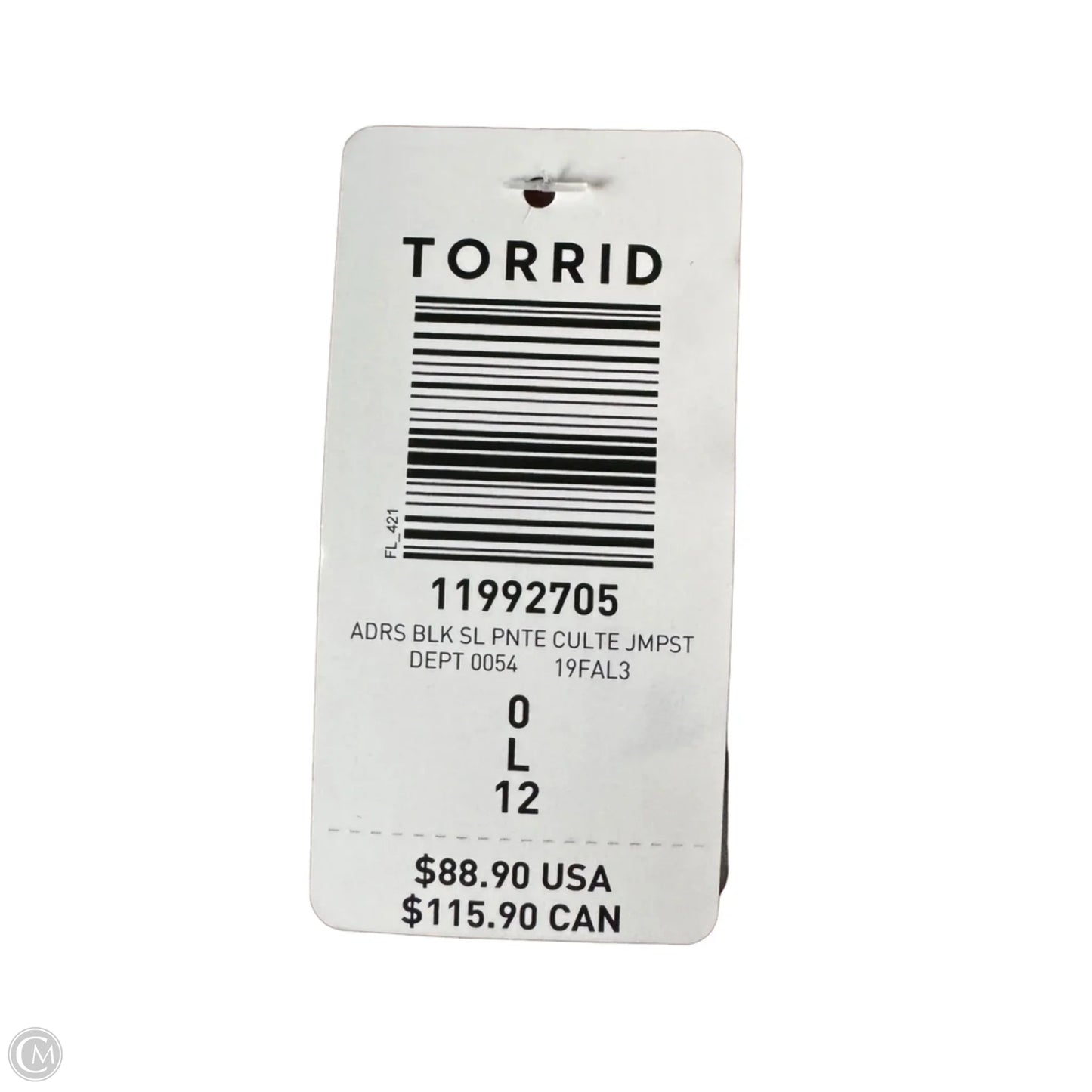 Jumpsuit By Torrid In Black, Size: L