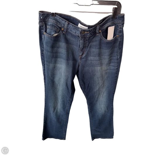 Jeans Boot Cut By Sonoma In Blue Denim, Size: 16