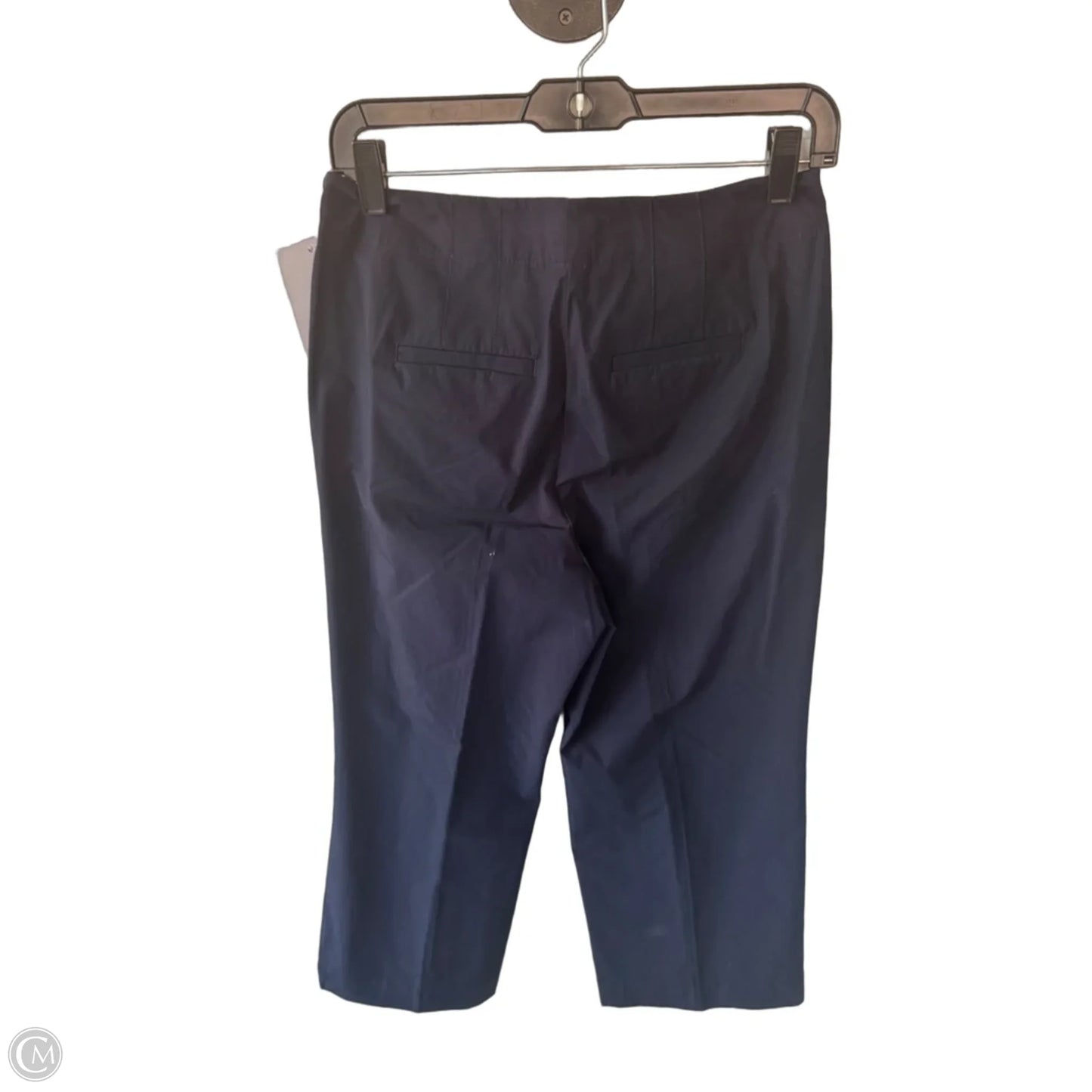Pants Wide Leg By Talbots In Navy, Size: 4p