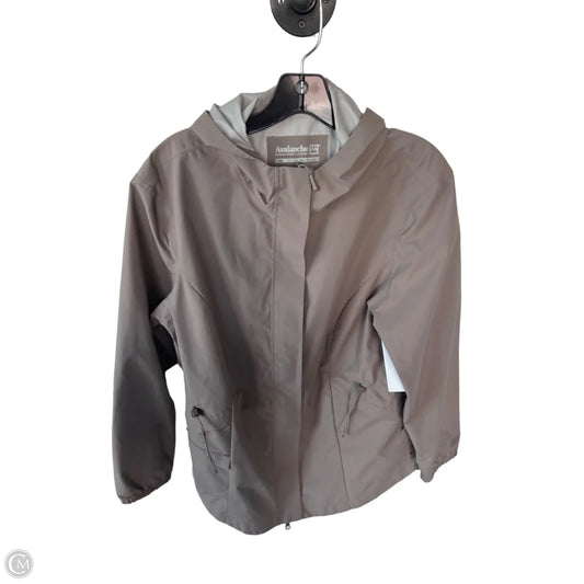 Jacket Windbreaker By Avalanche In Tan, Size: L