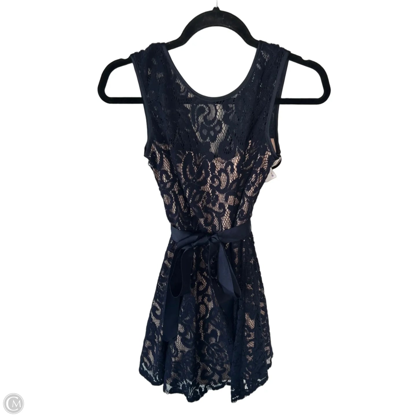 Dress Party Midi By Betsy And Adam In Navy, Size: S