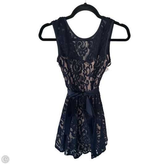 Dress Party Midi By Betsy And Adam In Navy, Size: S