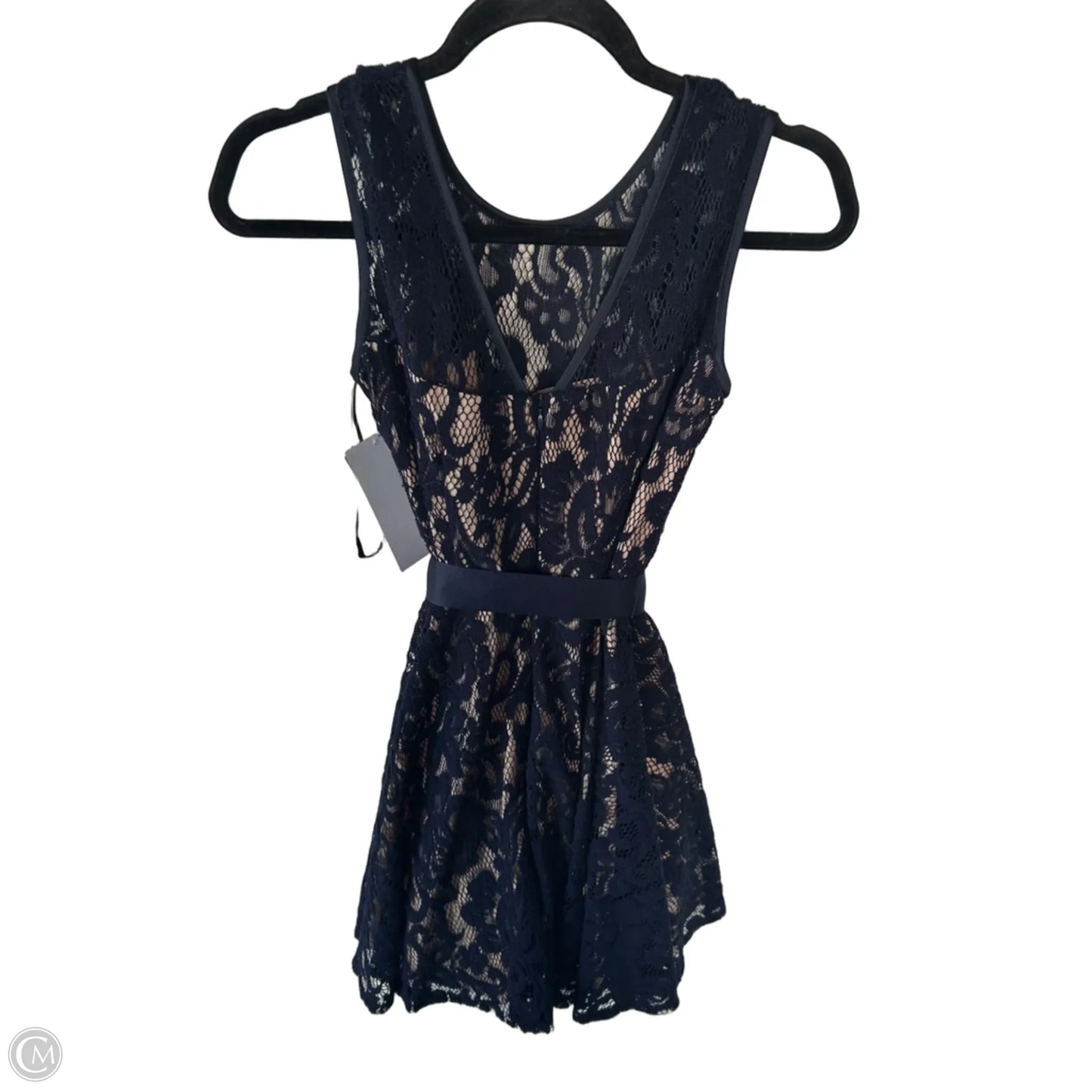 Dress Party Midi By Betsy And Adam In Navy, Size: S