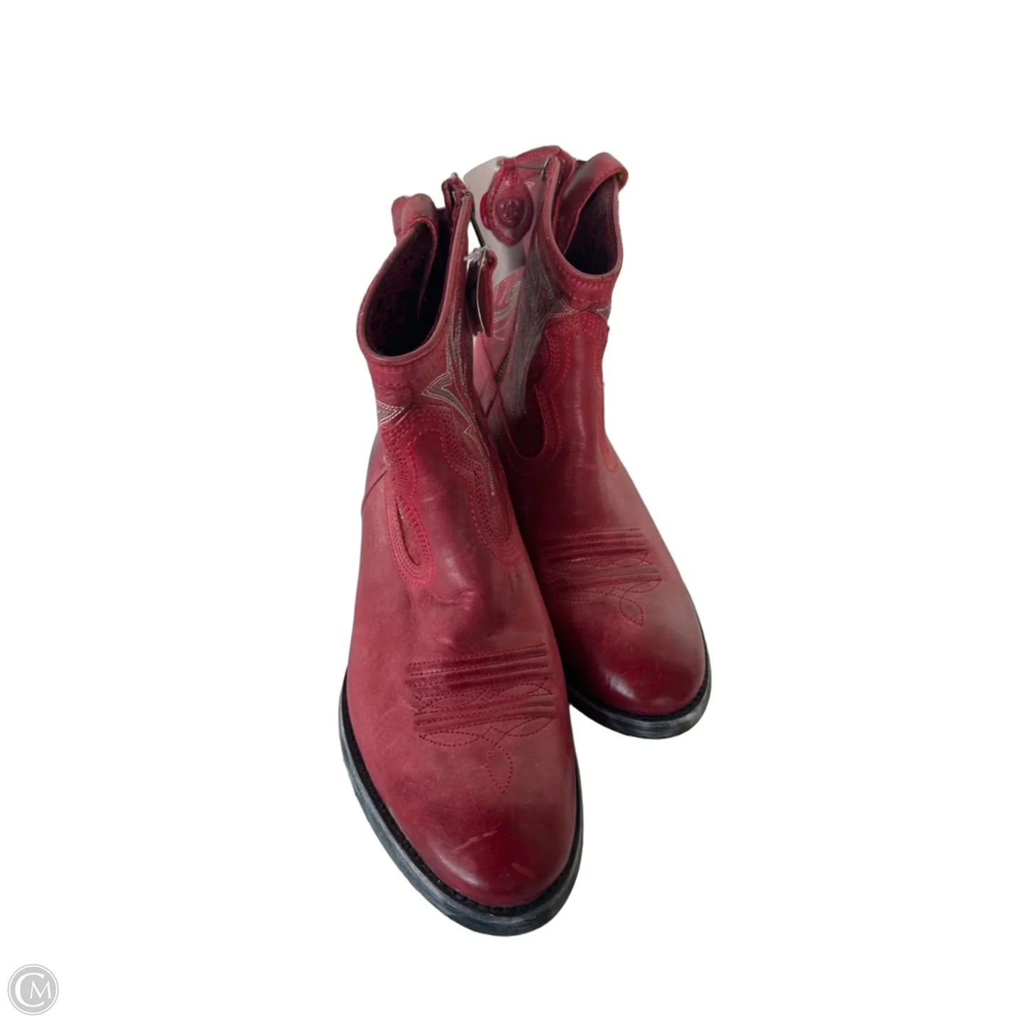 Boots Western By Ariat In Red, Size: 9