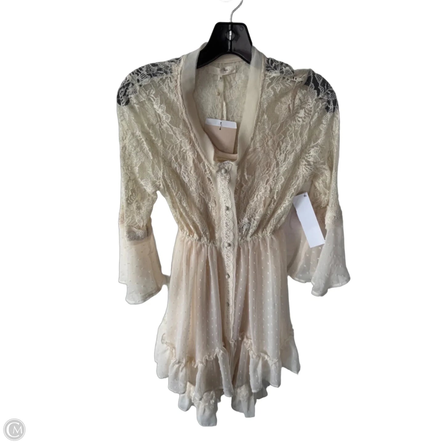 Dress Set 2pc By Ryu In Cream, Size: S