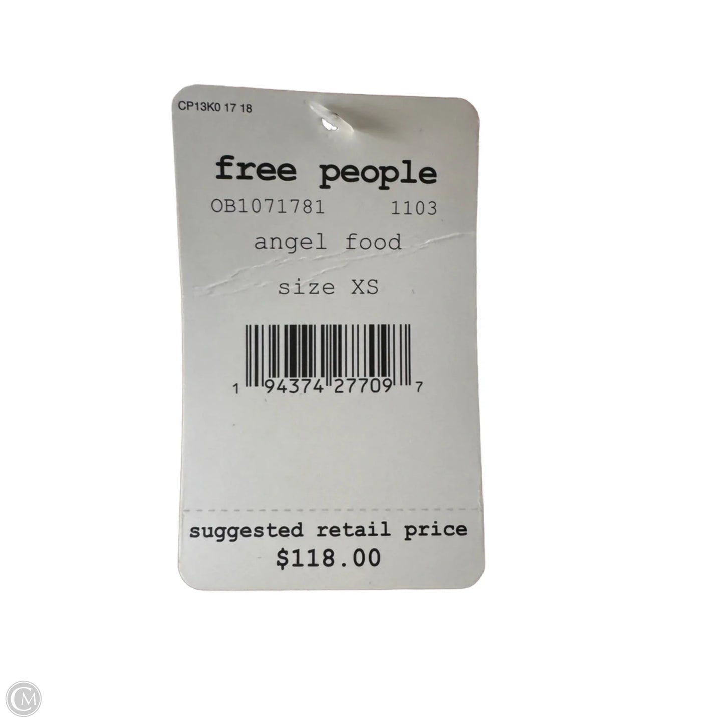 Top Long Sleeve By Free People In Cream, Size: Xs