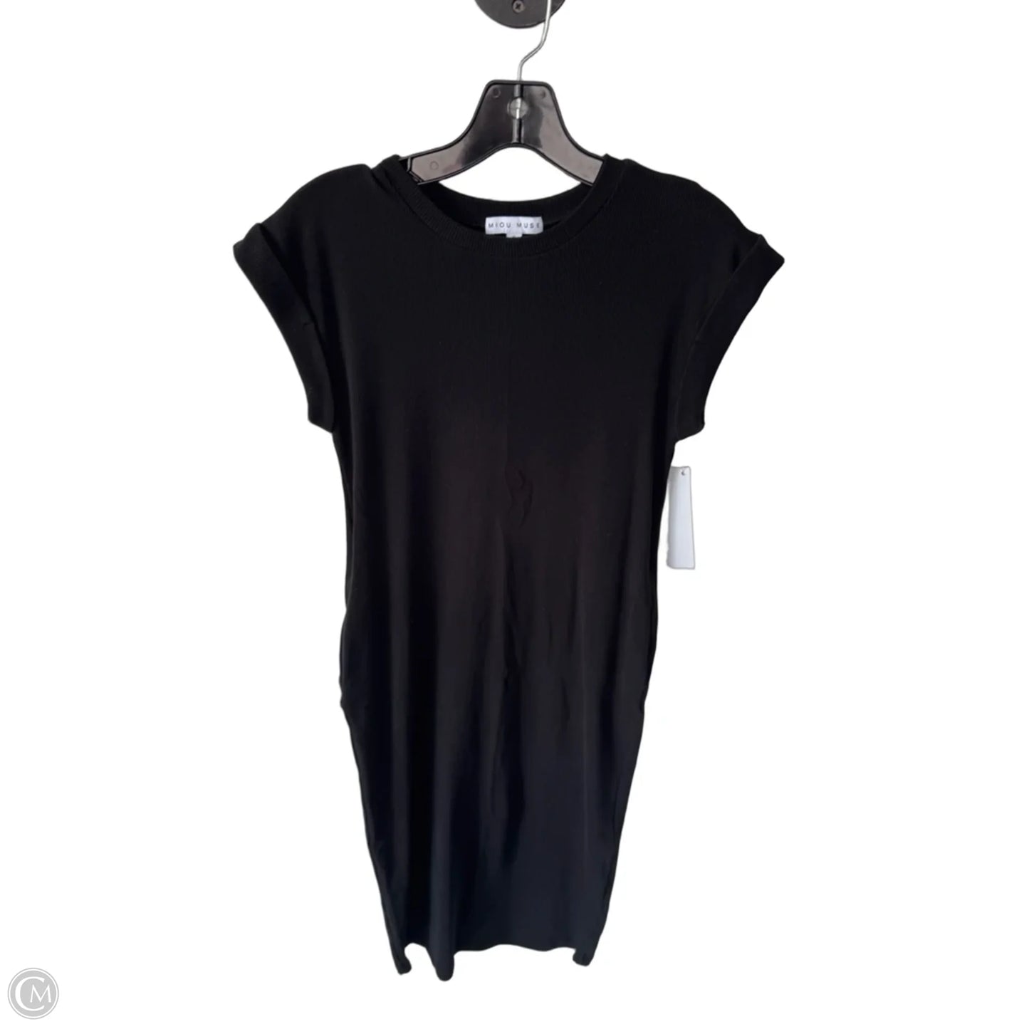 Dress Casual Midi By Miou Muse In Black, Size: S