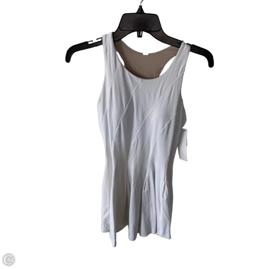 Athletic Dress By Lululemon In White, Size: M