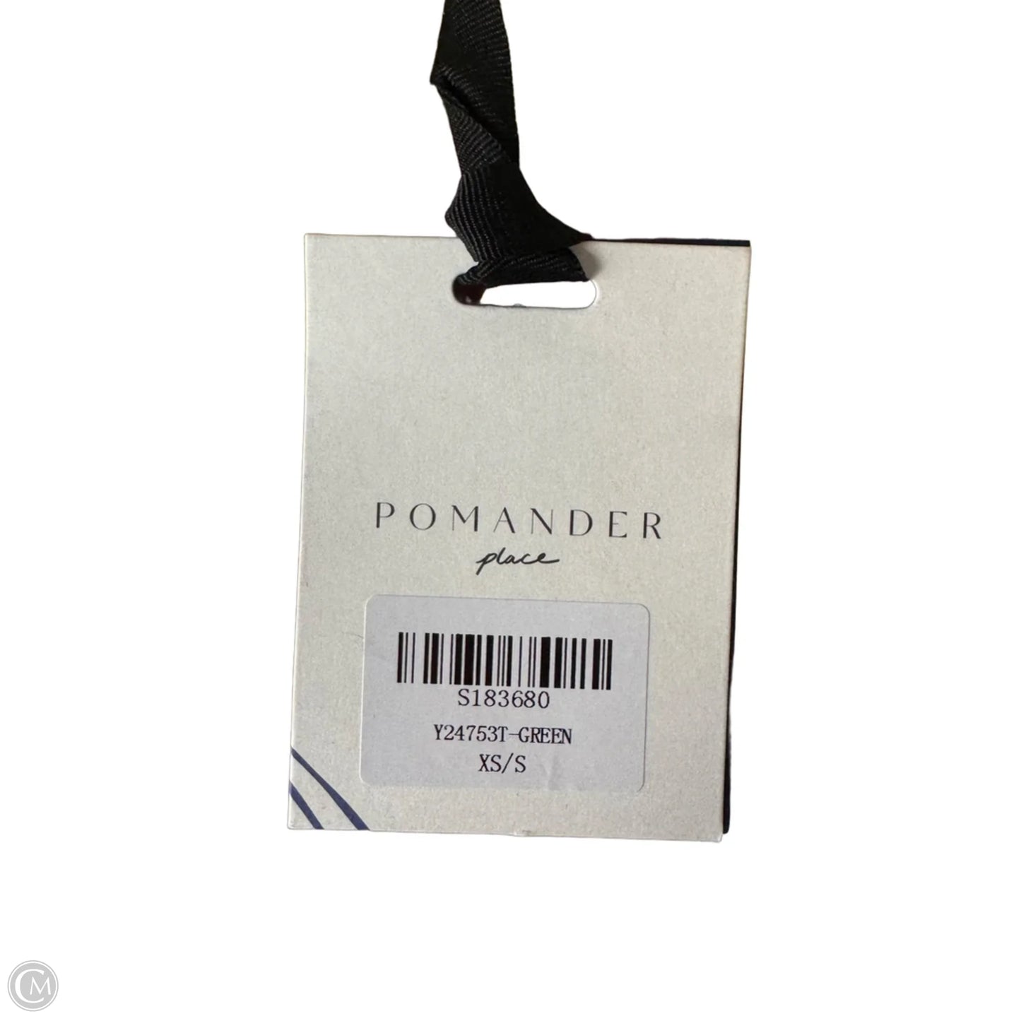 Dress Sweater By Pomander Place In Green, Size: Xs