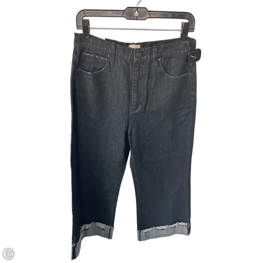 Jeans Designer By Alice + Olivia In Black Denim, Size: 8