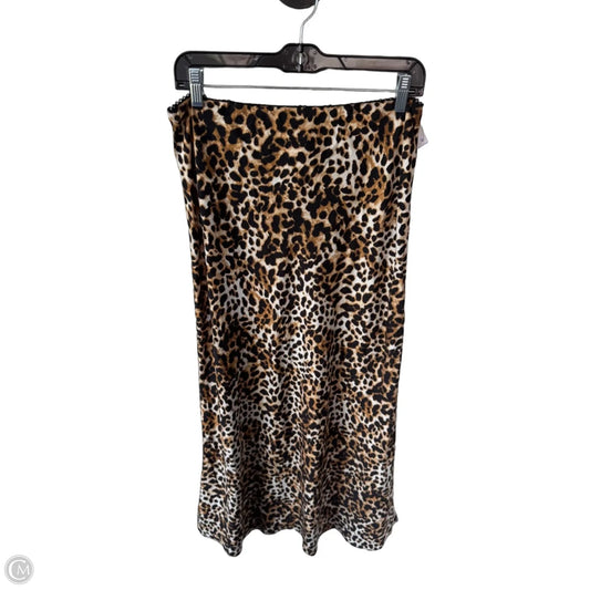 Skirt Maxi By Glamorous In Black & Cream, Size: 8