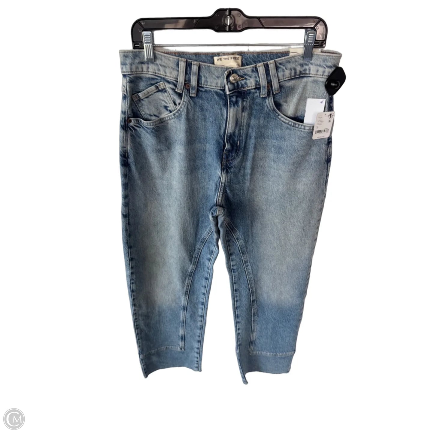 Jeans Straight By We The Free In Blue Denim, Size: 10