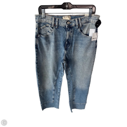 Jeans Straight By We The Free In Blue Denim, Size: 10