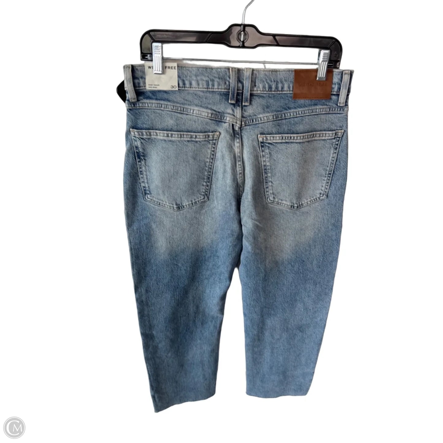 Jeans Straight By We The Free In Blue Denim, Size: 10