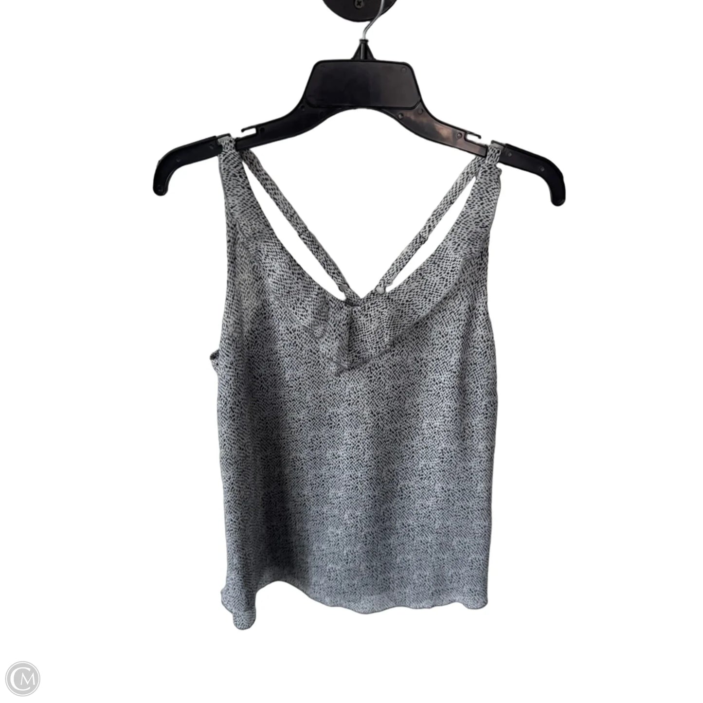 Top Sleeveless By Cabi In Black & White, Size: S