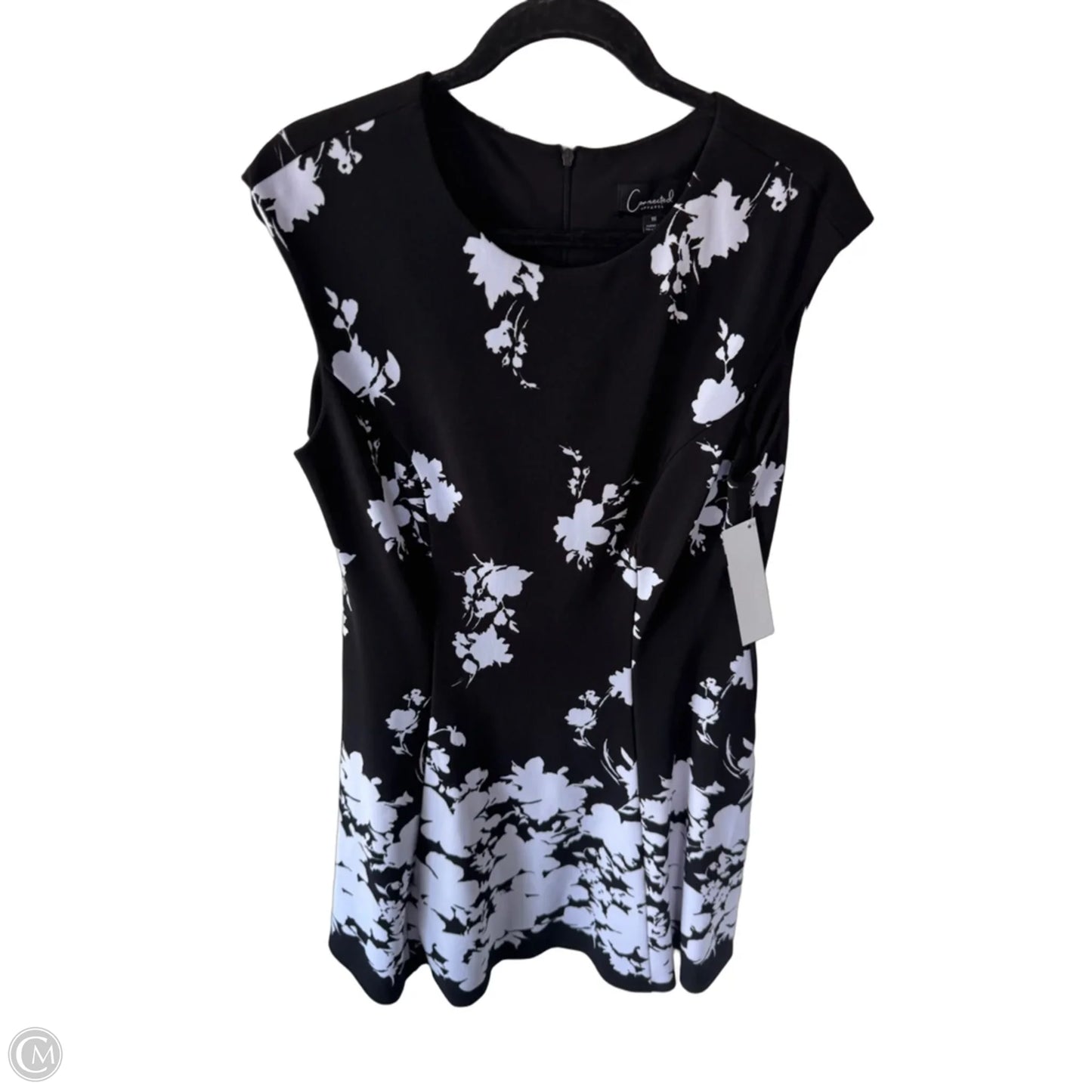 Dress Work By Connected Apparel In Black & White, Size: Xl