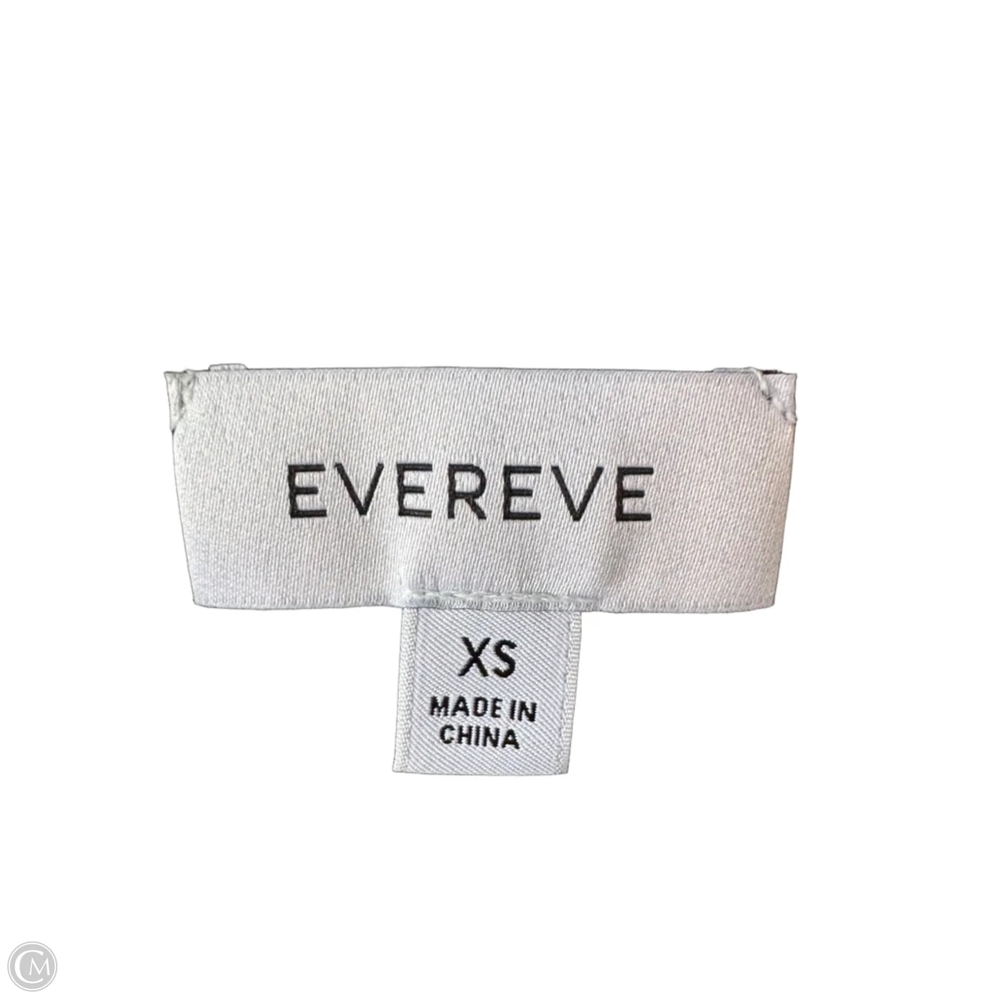 Top Long Sleeve By Evereve In Blue & White, Size: Xs
